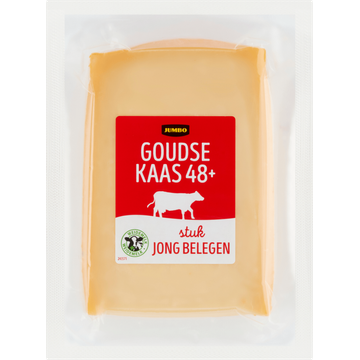 Jumbo Goudse Kaas 48+ Jong Belegen Stuk - JUMBO
