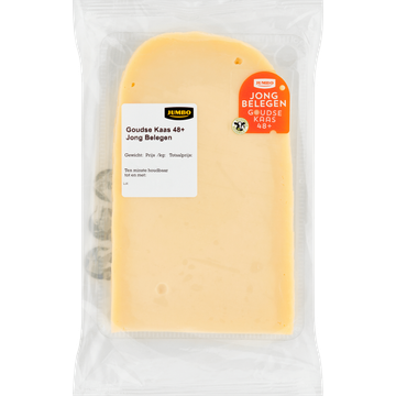 Jumbo Goudse Kaas Jong Belegen 48+ Plakken - JUMBO