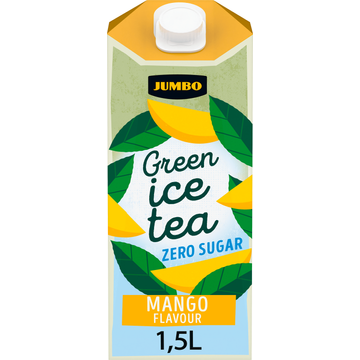 Jumbo Green Ice Tea Zero Sugar Mango 1