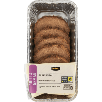 Jumbo Grill & Gemak Plakje Bal met Mosterdsaus - JUMBO