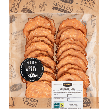 Jumbo Grillworst Sate ca. 130 g - JUMBO