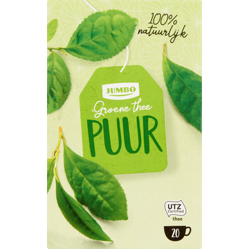 Jumbo Groene Thee Puur 20 Zakjes - JUMBO