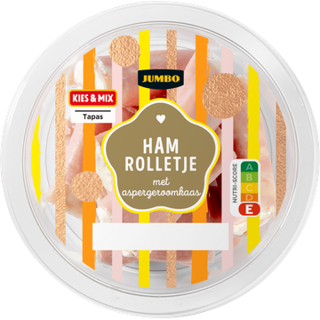 Jumbo Ham Rolletje met Aspergeroomkaas - JUMBO