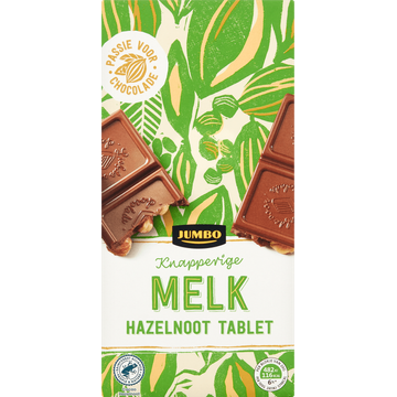 Jumbo Hazelnoot Melkchocolade Tablet - JUMBO
