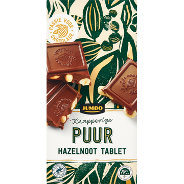 Jumbo Hazelnoot Puur Chocolade Tablet - JUMBO