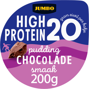 Jumbo High Protein Pudding Chocoladesmaak - JUMBO