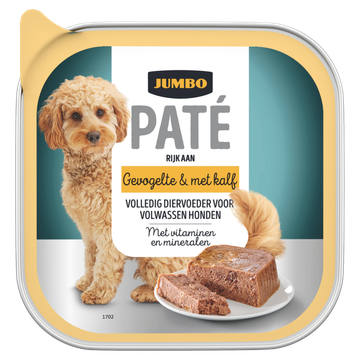 Jumbo Hond Paté Gevogelte & Kalf - JUMBO