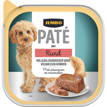 Jumbo Hond Paté met Rund - JUMBO