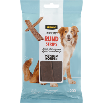 Jumbo Honden Snack met Rund Strips - JUMBO