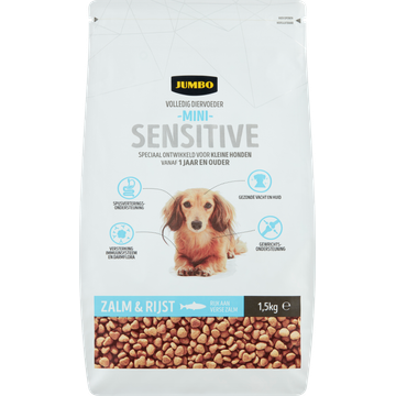 Jumbo Hondenbrokken Sensitive Zalm & Rijst - JUMBO