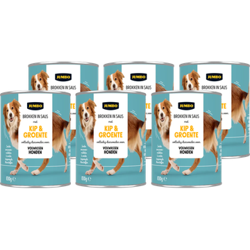 Jumbo Hondenbrokken in Saus Kip en Groenen - JUMBO