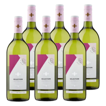 Jumbo Huiswijn - Halfdroog - 6 x 1L - zonder doos - JUMBO