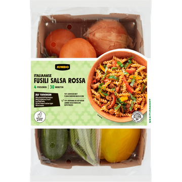 Jumbo Italiaanse Fusili Salsa Rossa 4 Personen - JUMBO