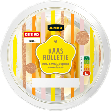 Jumbo Kaas Rolletje met Sweet Pepper Roomkaas - JUMBO