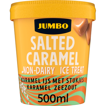 Jumbo Karamelijs met Stukjes Karamel Zeezout - JUMBO