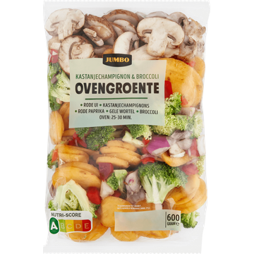Jumbo Kastanjechampignon & Broccoli Ovengroente - JUMBO