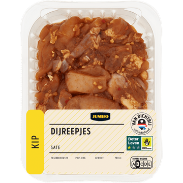 Jumbo Kipdijfiletblokjes Saté - JUMBO