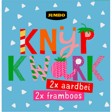 Jumbo Knijpkwark Aardbei/Framboos - JUMBO