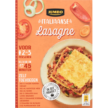 Jumbo Lasagne Pakket 2-3 Personen - JUMBO