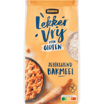 Jumbo Lekker Vrij van Gluten Zelfrijzend Bakmeel - JUMBO