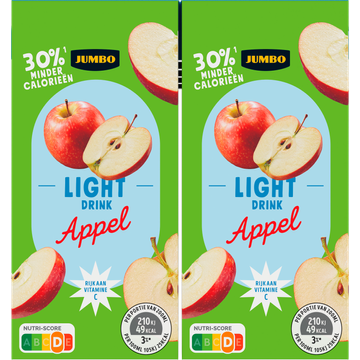 Jumbo Light Drink Appel - JUMBO