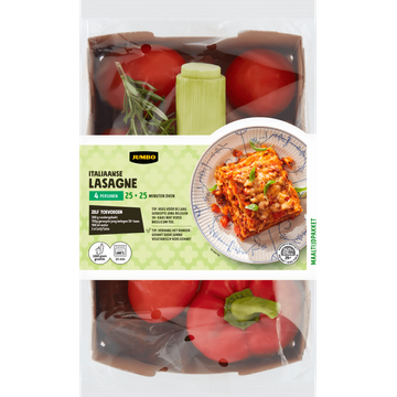 Jumbo Maaltijdpakket Italiaanse Lasagne 4 Personen - JUMBO