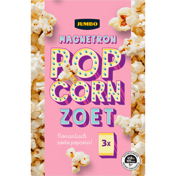 Jumbo Magnetron Popcorn Zoet - JUMBO