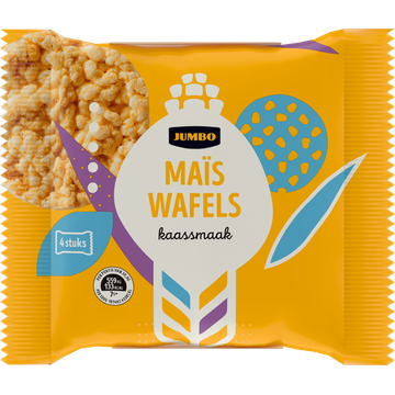 Jumbo Maïswafels Kaassmaak 16 Stuks - JUMBO