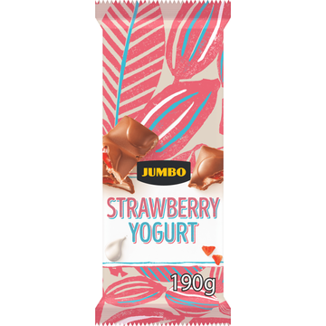 Jumbo Melkchocolade Aardbei-Yoghurt Smaak - JUMBO
