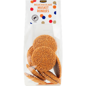 Jumbo Melkchocolade Musket Rondjes - JUMBO