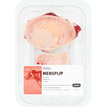 Jumbo Mergpijp Rund ca. 230 g - JUMBO
