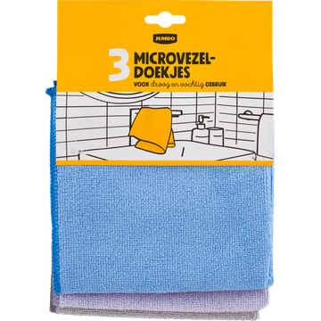 Jumbo Microvezeldoekjes 3 Stuks - JUMBO
