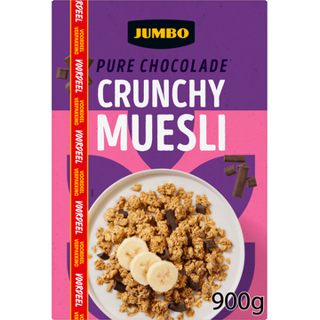 Jumbo Muesli Pure Chocolade Voordeelverpakking - JUMBO