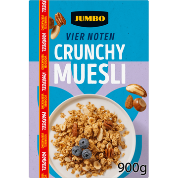 Jumbo Muesli Vier Noten Voordeelverpakking - JUMBO