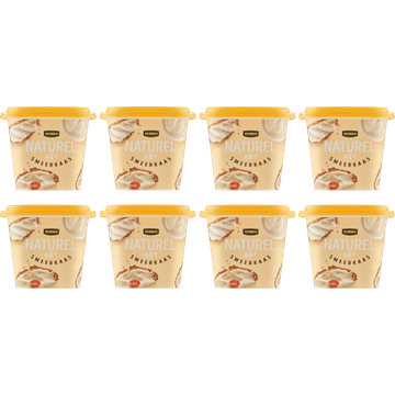 Jumbo Naturel 48+ Smeerkaas 8 x 200 g - JUMBO