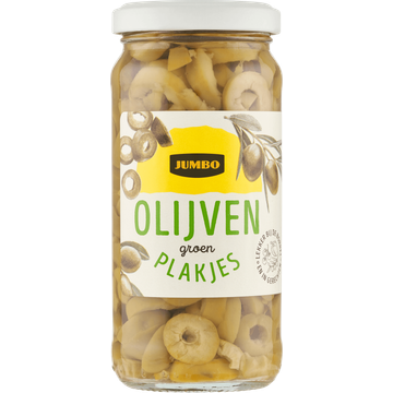 Jumbo Olijven Groen Plakjes - JUMBO