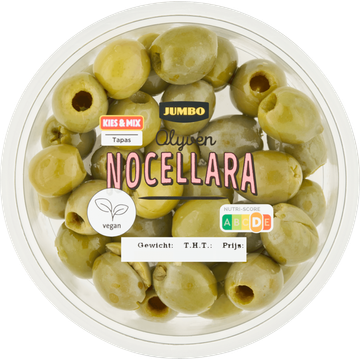 Jumbo Olijven Nocellara 100 g - JUMBO