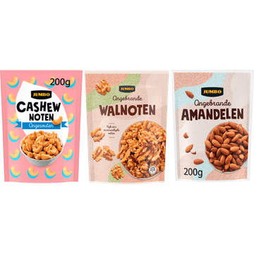 Jumbo Ongezouten Walnoten