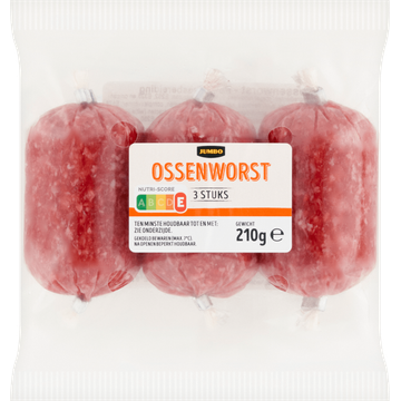 Jumbo Ossenworst 3 Stuks - JUMBO