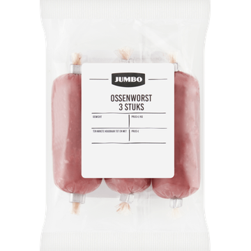 Jumbo Ossenworst 3 Stuks - JUMBO