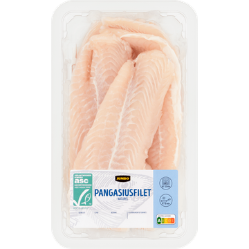 Jumbo Pangasiusfilet Naturel ca. 495 g - JUMBO