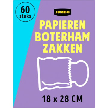 Jumbo Papieren Boterhamzakken - JUMBO