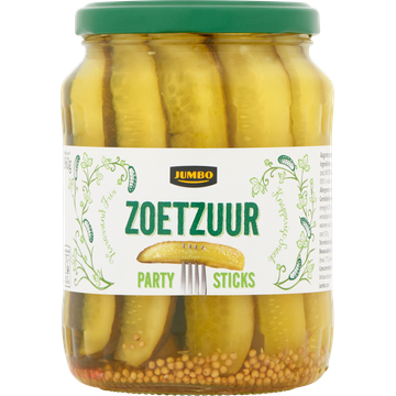 Jumbo Party Sticks Zoetzuur - JUMBO