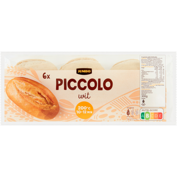 Jumbo Piccolo Wit 6 Stuks - JUMBO