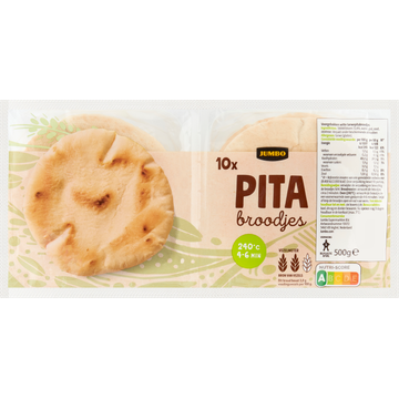 Jumbo - Pita Broodjes - 10 Stuks - JUMBO