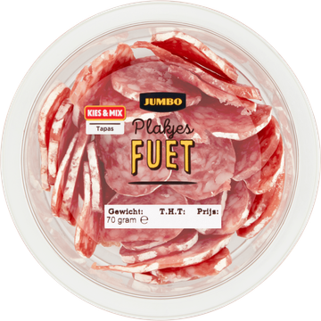 Jumbo Plakjes Fuet 70 g - JUMBO