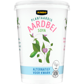 Jumbo Plantaardig Aardbei Soya 400 g - JUMBO
