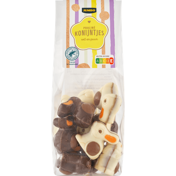 Jumbo Praliné Konijntjes Wit en Puur - JUMBO