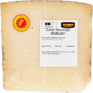 Jumbo Queso Manchego (BOB) Schapenkaas 50+ - JUMBO