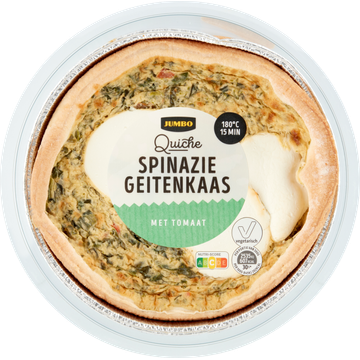 Jumbo Quiche Spinazie Geitenkaas - JUMBO